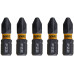 DeWALT DT7387T-QZ Embouts Impact Torsion Pz2 x 25 mm, 5 pieces